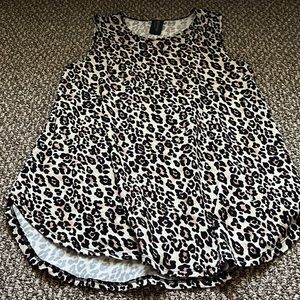 Cheetah print shirt